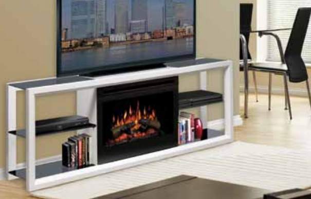 Multimedia-Regal Kamin Sideboard